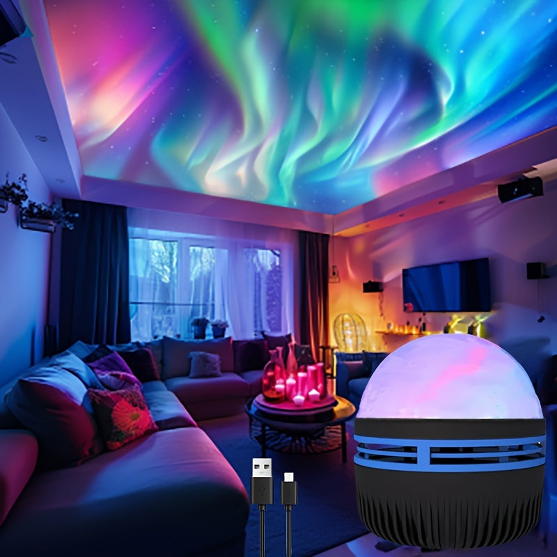 1pc Night Projector, Desk Lamp, for Gaming Room/Bedroom/Ceiling/Party.